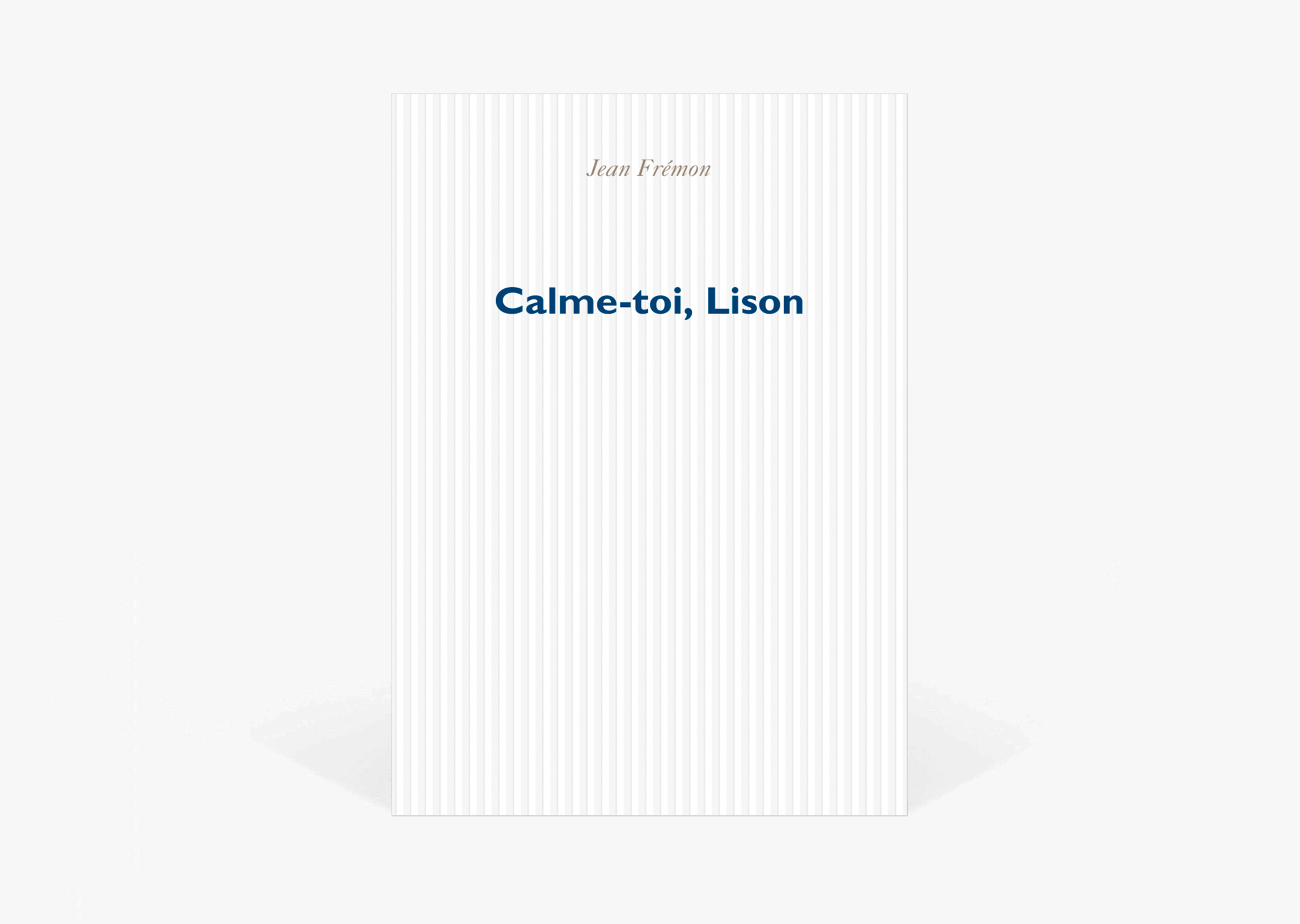 livre Calme toi, Lison Louise Bourgeois
